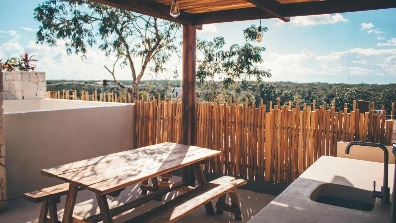 Vida Jungle Boho Apart 9 With Special Fee To Access Hotel Bardo Тулум Екстериор снимка