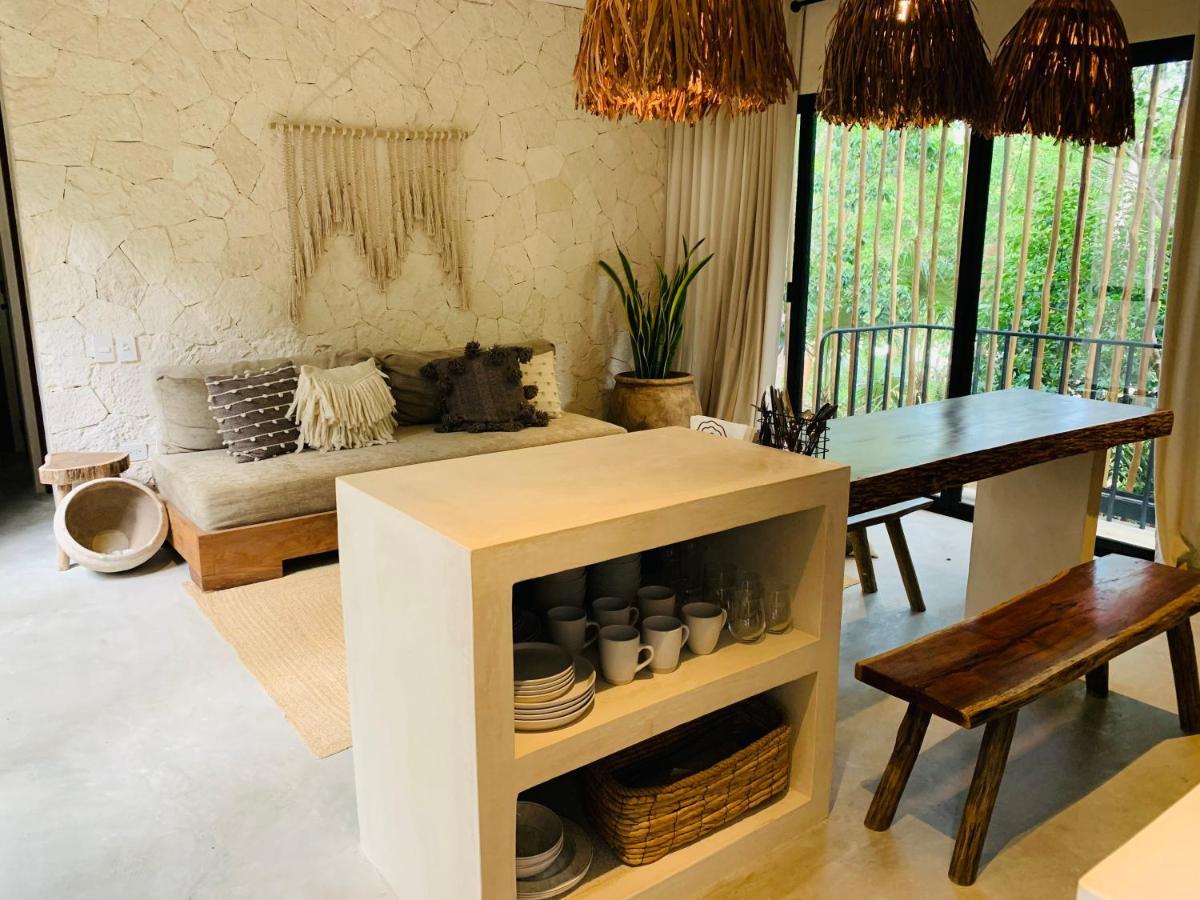 Vida Jungle Boho Apart 9 With Special Fee To Access Hotel Bardo Тулум Екстериор снимка