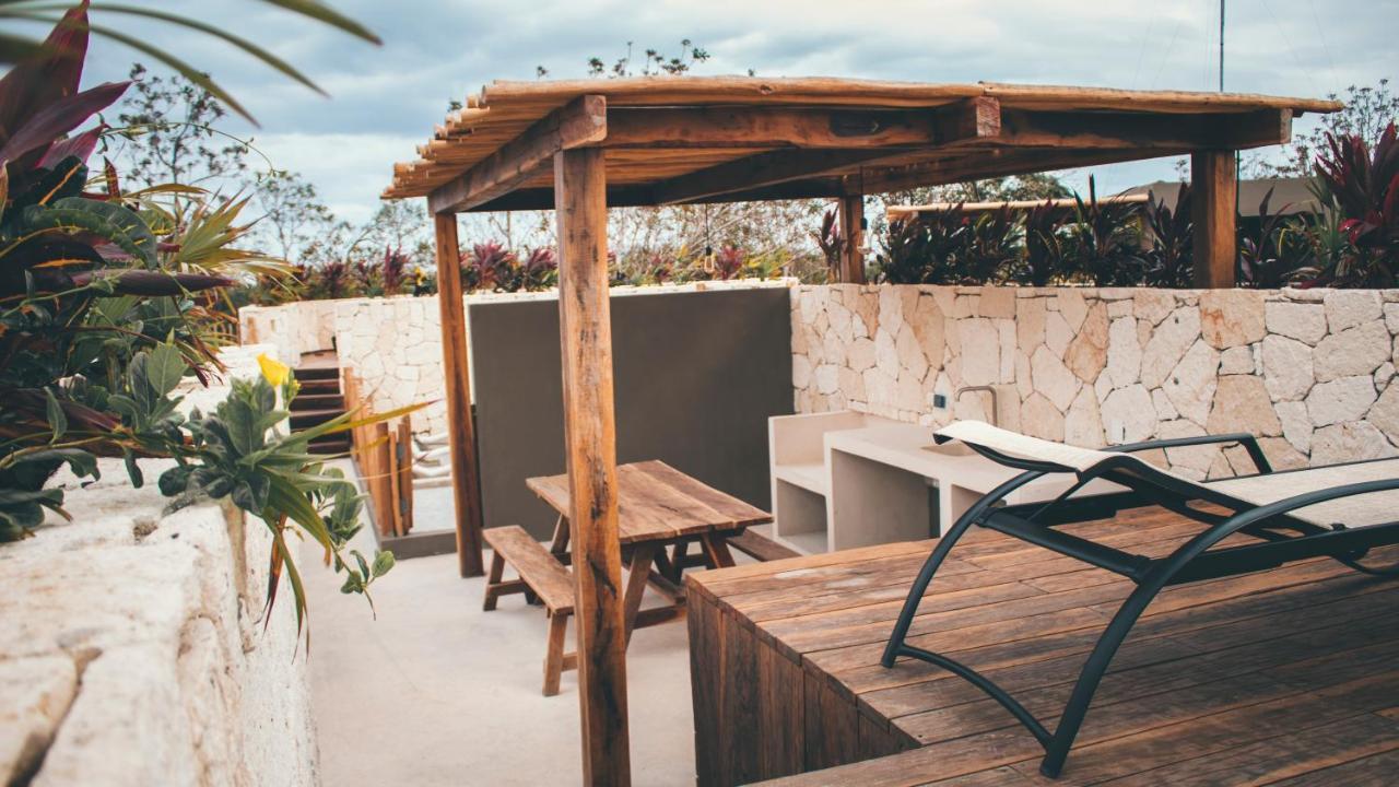Vida Jungle Boho Apart 9 With Special Fee To Access Hotel Bardo Тулум Екстериор снимка
