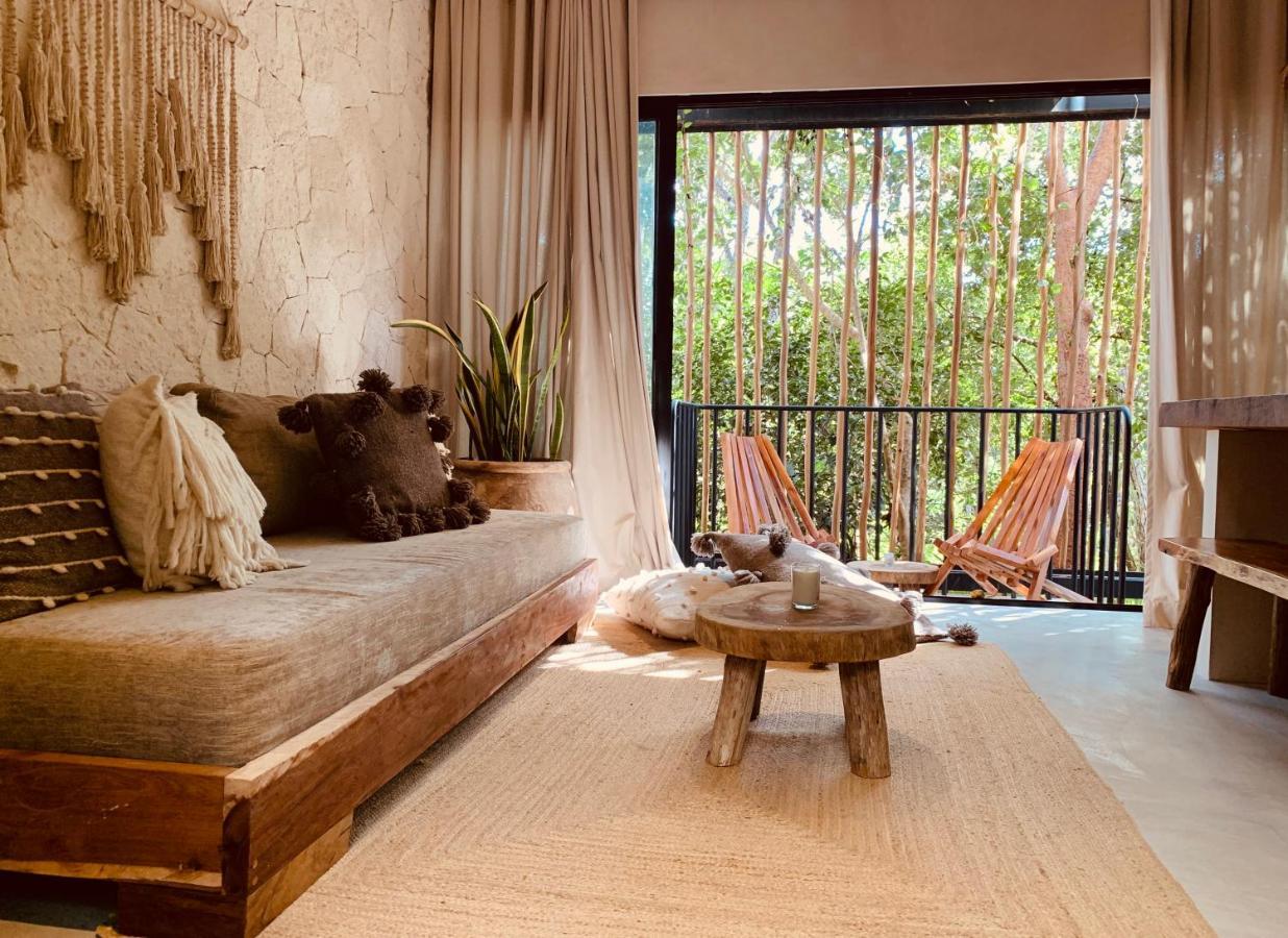 Vida Jungle Boho Apart 9 With Special Fee To Access Hotel Bardo Тулум Екстериор снимка